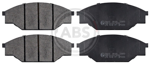 Front brake pad set - brake,