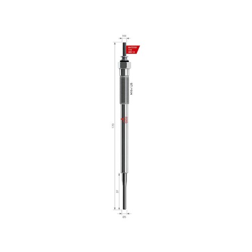 Glow plug for toyota - glow, avensis