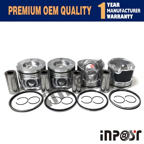 Set piston kit with - 4, ring